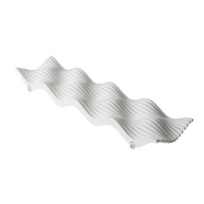 Emporium Dune Centrotavola moderno in plexiglass grande Colore: Bianco