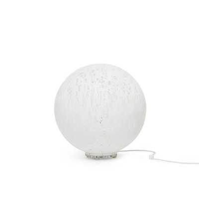 Emporium - Reload - Lampada da terra con base in metallo e diffuosre a boccia grande in plexiglass - 1 Lampadina E27 70W - IP20 - SKU: E120062