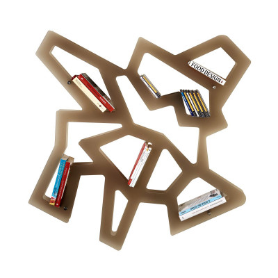  Emporium - Macramè - Libreria da parete con struttura in plexiglass dal design moderno - SKU: E120117 