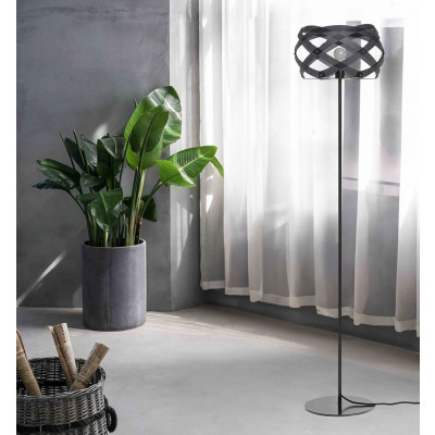 Emporium - Nuclea - Piantana in metallo con paralume in plexiglass dal design moderno - 1 Lampadina E27 70W - IP20 - SKU: E120052