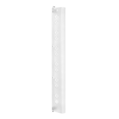 Emporium Perbacco Portabottiglie da parete in plexiglas dal design moderno Colore: Bianco