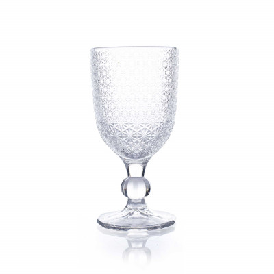  Evviva - Mozart - Set 6 pezzi calici in vetro per vino dal design elegante - Colore: Trasparente - SKU: EVV-4480 