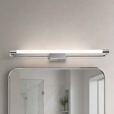Fabas Luce Rapallo Applique da parete a LED media con struttura in metallo design moderno Colore: Cromato