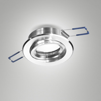 Fabas Luce - Narka - Faretto da incasso in alluminio orientabile dal design moderno - 1 Lampadina GU10 35W - IP20 - SKU: 6648-00