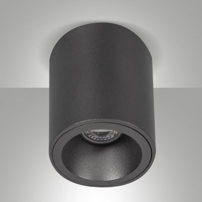 Fabas Luce - Guamo - Faretto da sofftto con struttura cilindrica in alluminio dal design moderno - 1 Lampadina GU10 35W - IP20 - SKU: 6583-00