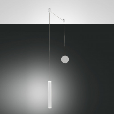 Fabas Luce - Prado - Lampada a sospensione moderno a LED dal design moderno ed elegante - 1 Lampadina Led Integrato 6W - Lumen 720 - Gradi Kelvin 3000k Luce Calda - IP20 - SKU: 3685-41