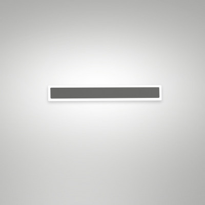 Fabas Luce Jason Lampada da parete a LED per esterno struttura in alluminio corta Colore: Grigio Scuro