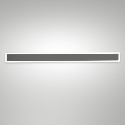 Fabas Luce Jason Lampada da parete a LED per esterno struttura in alluminio lunga Colore: Grigio Scuro