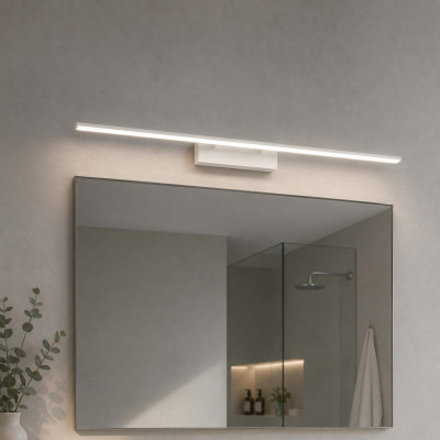 Fabas Luce Nala Lampada da parete grande a LED con struttura in metallo in stile moderno Colore: Bianco