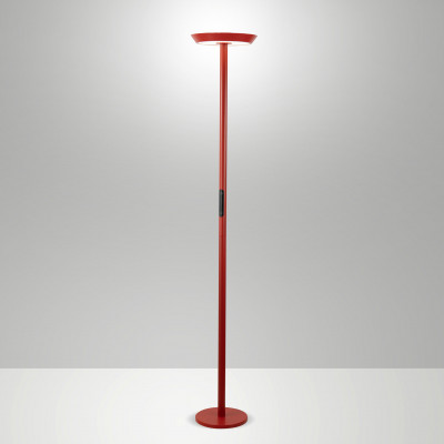Fabas Luce Fizz Piantana a led dimmerabile dal design moderno Colore: Rosso