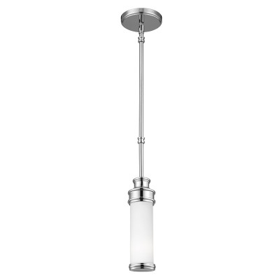 Feiss - Payne - Lampada a sospensione mini in acciaio da bagno con 1 diffusori a LED G9 - Colore: Cromato - 1 Lampadina G9 3W - IP44 - SKU: FE-PAYNE-MPBATH