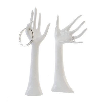 Gilde - Portagioie con mani - Colore: Bianco - SKU: 59137
