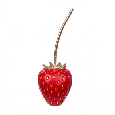Gilde - Scutura da tavolo a forma di fragola - Colore: Rosso - SKU: 34495