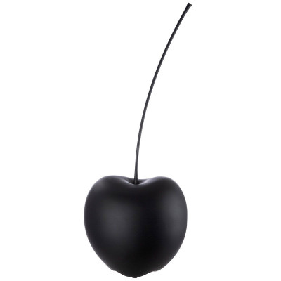 Gilde - Celebration - Soprammobile in ceamica a forma di ciliegia grande - Colore: Nero - SKU: 56501