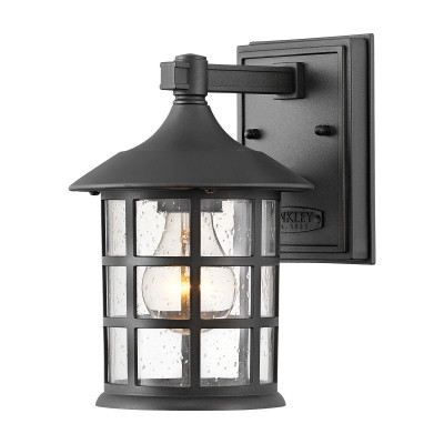 Hinkley - Freeport - Lanterna da parete piccola da esterno con diffusore in vetro a 1 luce - 1 Lampadina E27 40W - IP44 - SKU: HK-FREEPORT2-S