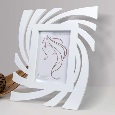 I Dettagli - Strip - Portafoto da tavolo grande in legno dal design moderno ed elegante - Foto 15x20 - SKU: PH1520STR