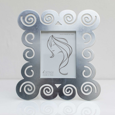 I Dettagli - Circle - Portafoto grande con cornice in legno dal design moderno ed elegante - Foto 15x20 - SKU: PH1520CIR