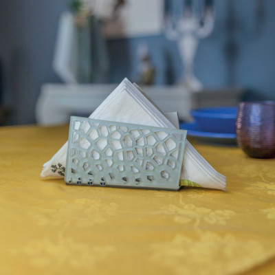  I Dettagli - Alhena - Portatovaglioli orizzontale in plexiglas da tavola dalle linee moderne - SKU: CP815 