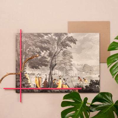  I Dettagli - Land - Quadro pannello in legno dal design moderno con stampa applicata - Colore: Beige - SKU: P0006-52 