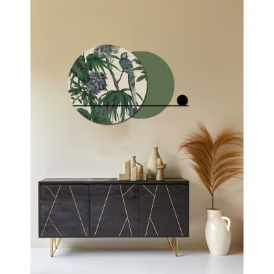  I Dettagli - Amazonia - Quadro pannello in legno moderno con stampa applicata - Colore: Verde - SKU: P0012-31 