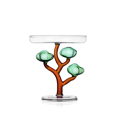  Ichendorf - Savannah - Alzata in vetro a forma di albero baobab - Colore: Multicolore - SKU: 09354360 