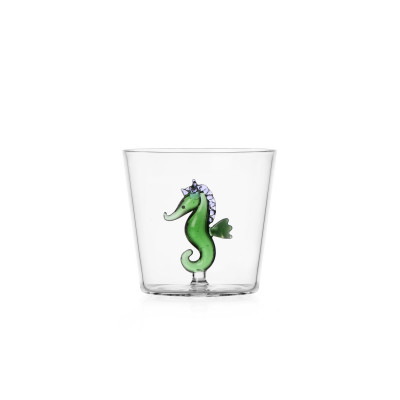 Ichendorf - Marine Garden - Bicchiere tumbler in vetro per acqua con cavalluccio marino - SKU: 0935420