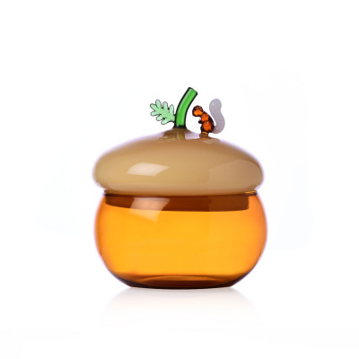  Ichendorf - Acorns - Scatola in vetro con ghianda - Colore: Marrone/Arancione - SKU: 0935209368 