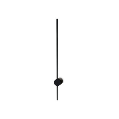 Ideal lux - Essence - Applique a led con struttura corta in alluminio dal design moderno - Colore: Nero - 1 Lampadina - Led Integrato - 12W - Lumen 1400 - Gradi Kelvin 3000k Luce Calda - IP20 - SKU: 265643
