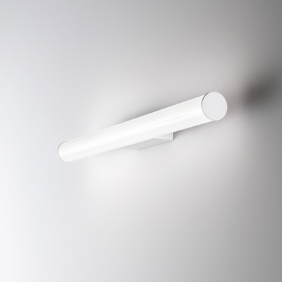 Ideal lux - Pretty - Applique a led corta con struttura in alluminio e diffusore in policarbonato - Colore: Bianco - 1 Lampadina Led Integrato 11W - Lumen 1500 - Gradi Kelvin 3000k Luce Calda - IP54 - SKU: 287782