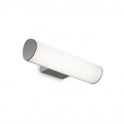 Ideal lux Etere Applique a led da esterno struttura in alluminio e diffusore in policarbonato Colore: Antracite