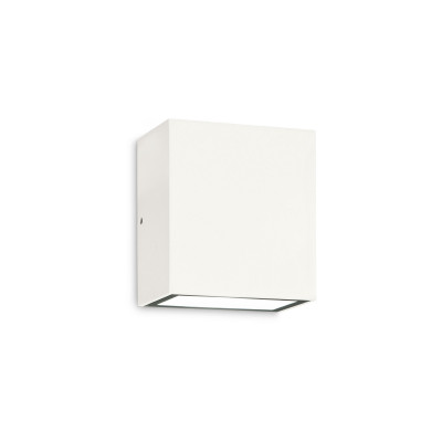 Ideal lux - Argo - Applique a led esterno struttura in alluminio e doppio diffusore in vetro - 1 Lampadina Led Integrato 11W - Lumen 1150 - Gradi Kelvin 4000k Luce Naturale - IP65 - SKU: 26831