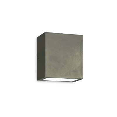 Ideal lux - Argo - Applique a led esterno struttura in alluminio e doppio diffusore in vetro - 1 Lampadina Led Integrato 6W - Lumen 570 - Gradi Kelvin 4000k Luce Naturale - IP65 - SKU: 32169P