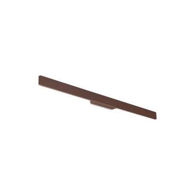 Ideal lux Linea Applique a led per esterni piccola in alluminio e diffusore in vetro Colore: Caffelatte