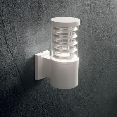 Ideal lux - Tronco - Applique da esterno con struttura in alluminio e diffusore in vetro - 1 Lampadina E27 42W - IP44 - SKU: 11865E