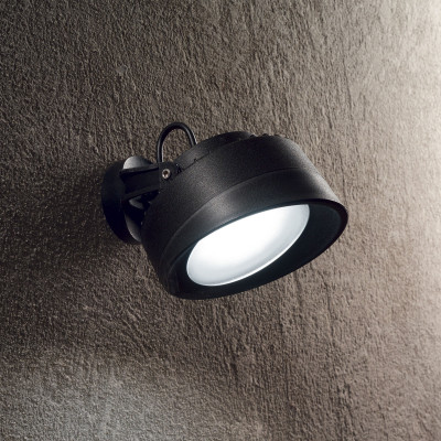 Ideal lux - Litio - Applique da esterno con struttura in resina e diffusore orientabile - 1 Lampadina GX53 10W - IP20 - SKU: 14530