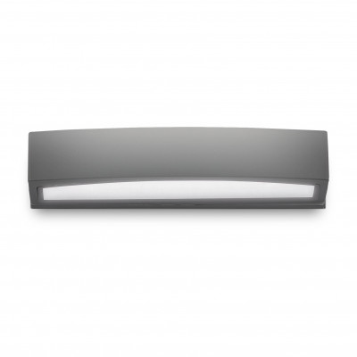 Ideal lux - Andromeda - Applique da esterno lunga con struttura in alluminio e 2 diffusori in vetro - 2 Lampadine E27 60W - IP55 - SKU: 10036