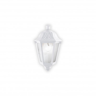 Ideal lux Dafne Applique da esterno rustica struttura in resina e diffusore in acrilico Colore: Bianco