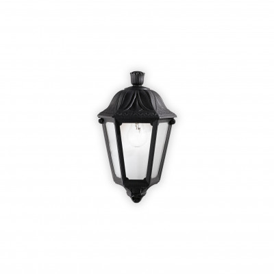 Ideal lux - Dafne - Applique da esterno rustica struttura in resina e diffusore in acrilico - 1 Lampadina E27 23W - IP55 - SKU: 12043