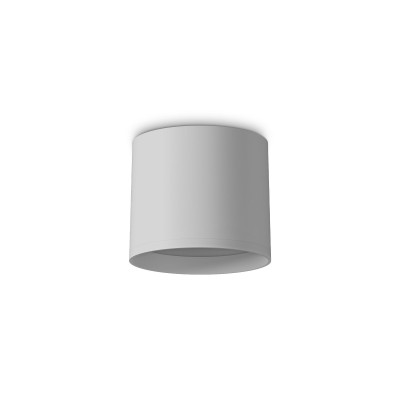 Ideal lux - Spike - Faretto da soffitto a led con struttura in alluminio rotonda - Colore: Bianco - 1 Lampadina - Led Integrato - 10W - Lumen 1100 - Gradi Kelvin 3000k Luce Calda - IP20 - SKU: 345468