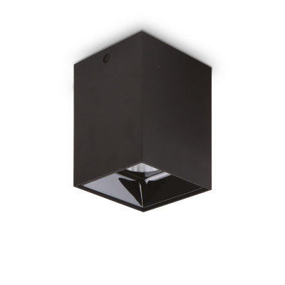 Ideal lux - Nitro - Faretto da soffitto grande a led struttura in alluminio e diffusore in acrilico - 1 Lampadina Led Integrato 25W - Lumen 2350 - Gradi Kelvin 3000k Luce Calda - IP20 - SKU: 31957G