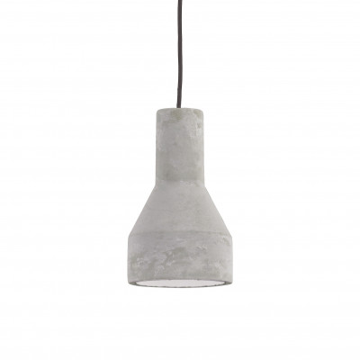 Ideal lux - Oil - Lampada a sospensione con singolo diffusore moderno in cemento versione 1 - Colore: Cemento - 1 Lampadina E27 40W - IP20 - SKU: 110417