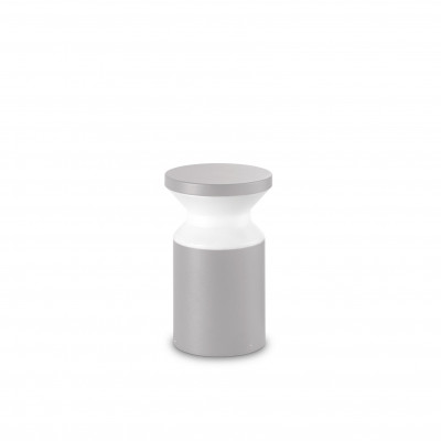Ideal lux Torre Paletto luce basso da giardino in alluminio bassa e diffusore in acrilico Colore: Grigio
