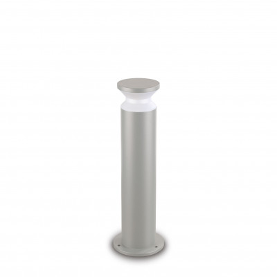 Ideal lux Torre Lampione da giardino con struttura in alluminio media e diffusore in acrilico Colore: Grigio