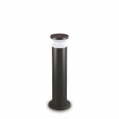 Ideal lux Torre Lampione da giardino con struttura in alluminio media e diffusore in acrilico Colore: Nero