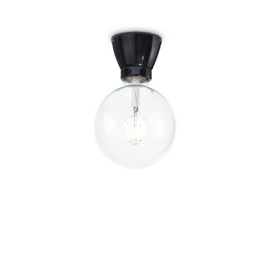 Ideal lux - Winery - Lampada da soffitto con portalampada interamente in ceramica - 1 Lampadina E27 60W - IP20 - SKU: 15522