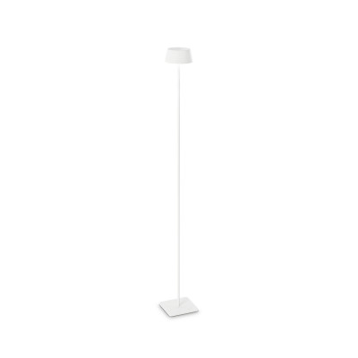 Ideal lux Pure Lampada da tavolo a led dimmerabile per esterni struttura in alliminio alta Colore: Bianco