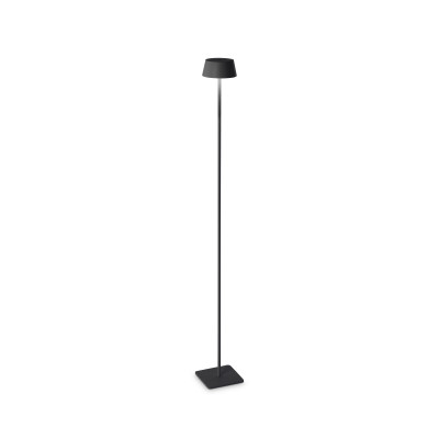 Ideal lux Pure Lampada da tavolo a led dimmerabile per esterni struttura in alliminio alta Colore: Nero