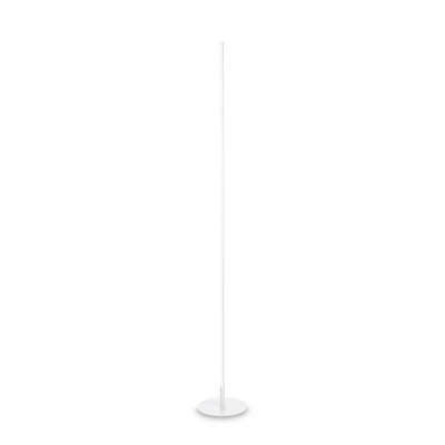 Ideal lux Yoko Lampada da terra a led struttura in metallo e diffusore in policarbonato Colore: Bianco