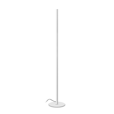 Ideal lux Look Lampada da terra a led con struttura in alluminio e diffusore in vetro Colore: Bianco
