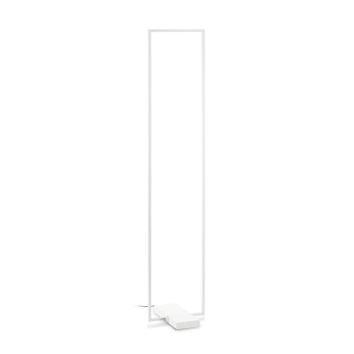Ideal lux Frame Lampada da terra a LED moderna in metallo con diffusori in acrilico Colore: Bianco
